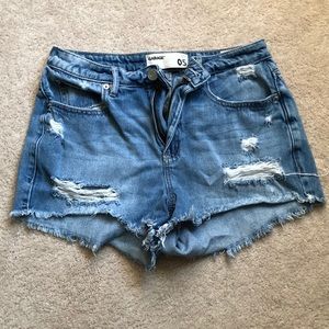 Garage festival shorts - size 5